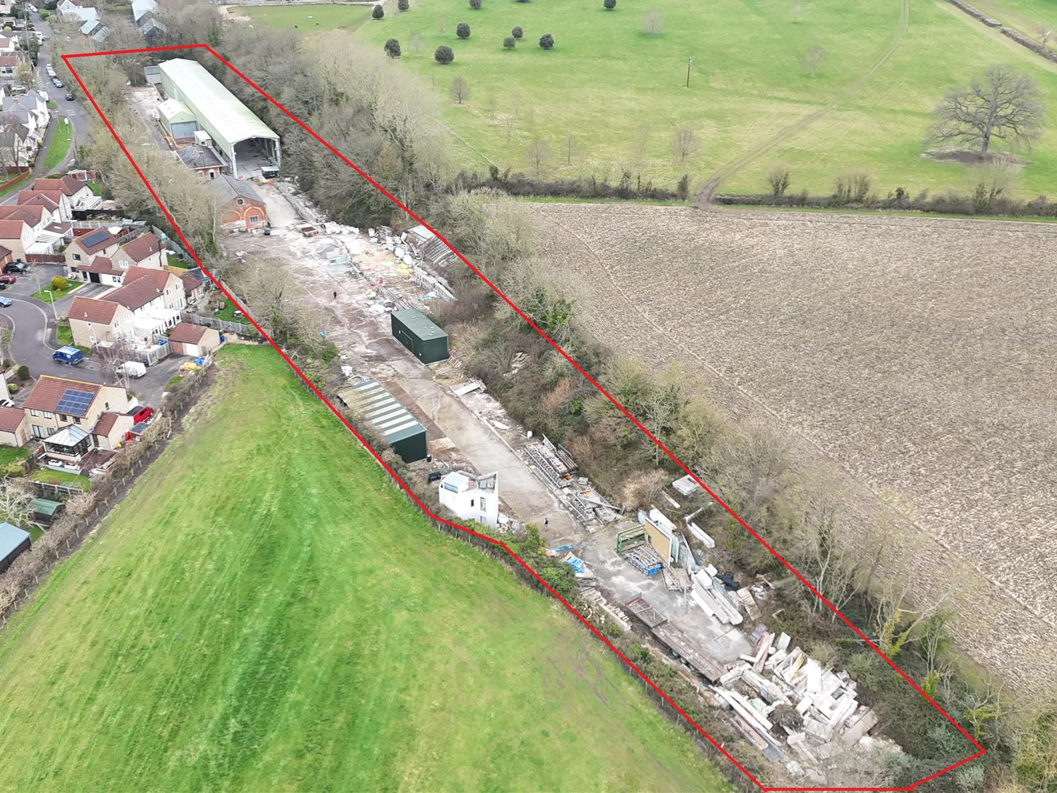 large Industrial and Storage Site off the A358