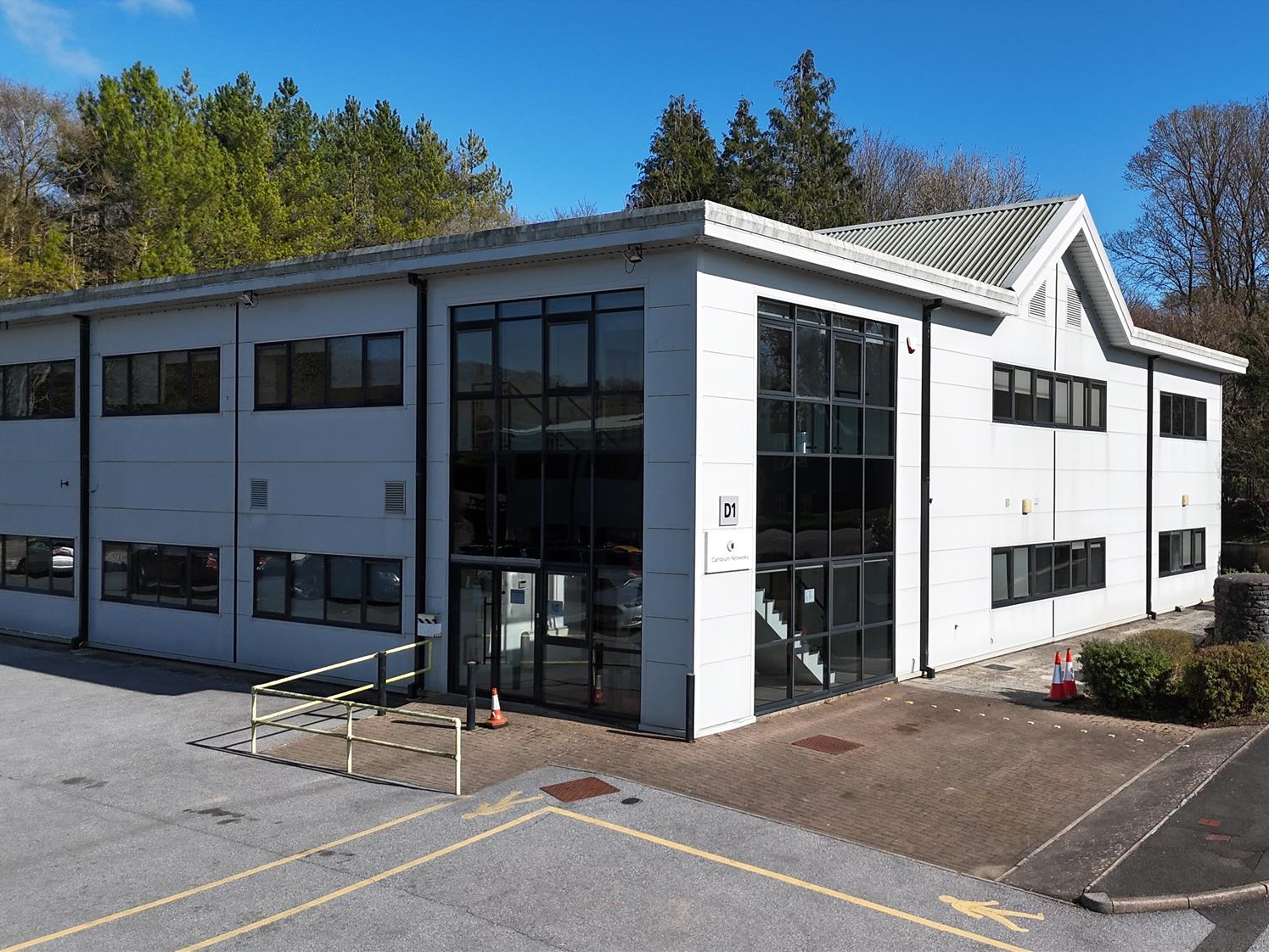 Modern office premises just off the A38